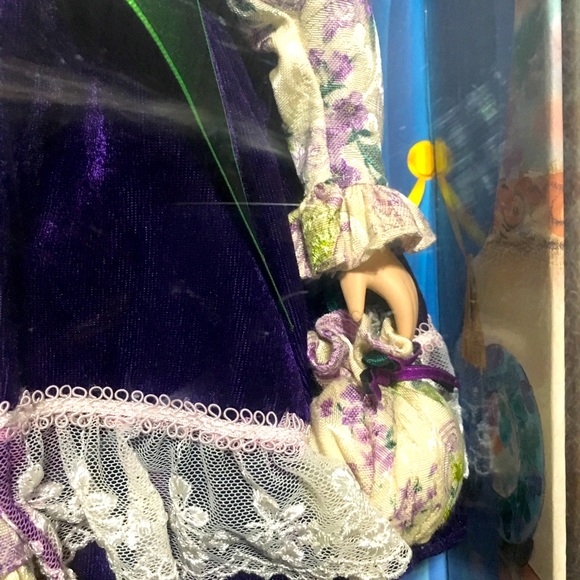 NWT Hand Painted Bisque 90s Porcelain Doll 18” - Picture 8 of 14